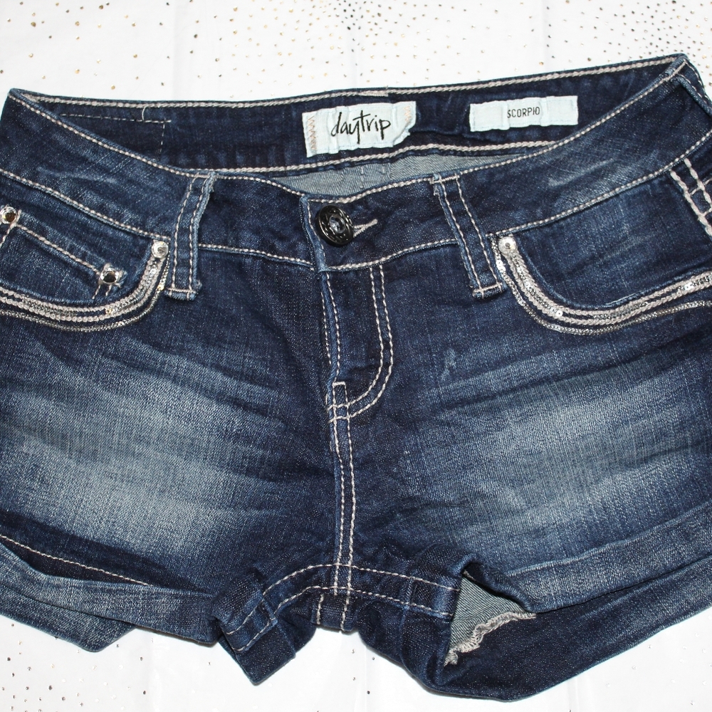 Like New Sparkle Jean Shorts
